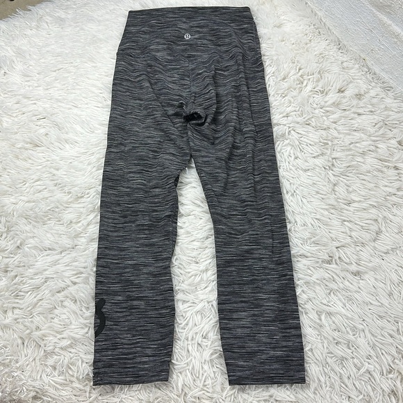 Lululemon Align Crop *21" Wee Are From Space Dark Carbon Ice Grey - Picture 4 of 7